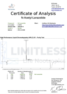 COA_N-Acetyl-Larazotide_raw_lot-C-3016_2024-06-13
